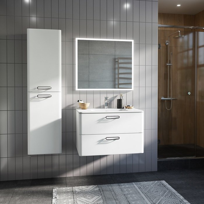 Тумба с раковиной IDDIS BRICK BRI60W0i95K / 0106000i28, 60x50x45.5 см, белый купить,NaN