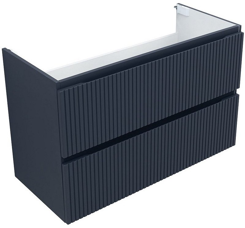 Тумба с раковиной KABINKA.KZ Flat 100 335431, 100x63.7x45 см, темно-серый купить,NaN
