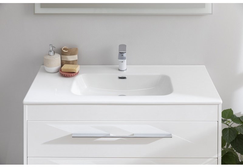 Тумба с раковиной KABINKA.KZ Flat 100 335431, 100x63.7x45 см, темно-серый купить,NaN