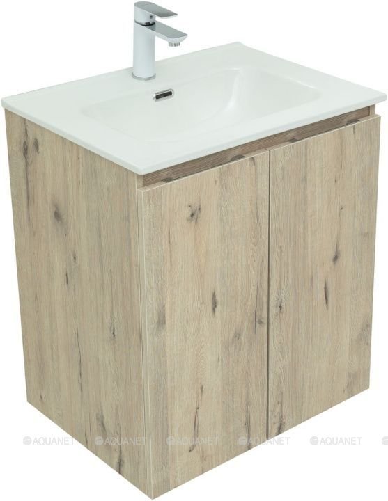 Тумба с раковиной KABINKA.KZ Алвита new 60, 60x68.4x45.7 см, коричневый купить,NaN