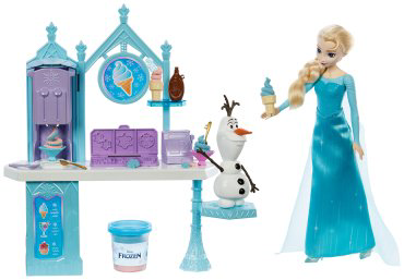Кукла-модель Disney Эльза и Олаф HMJ480, 14 см купить,NaN
