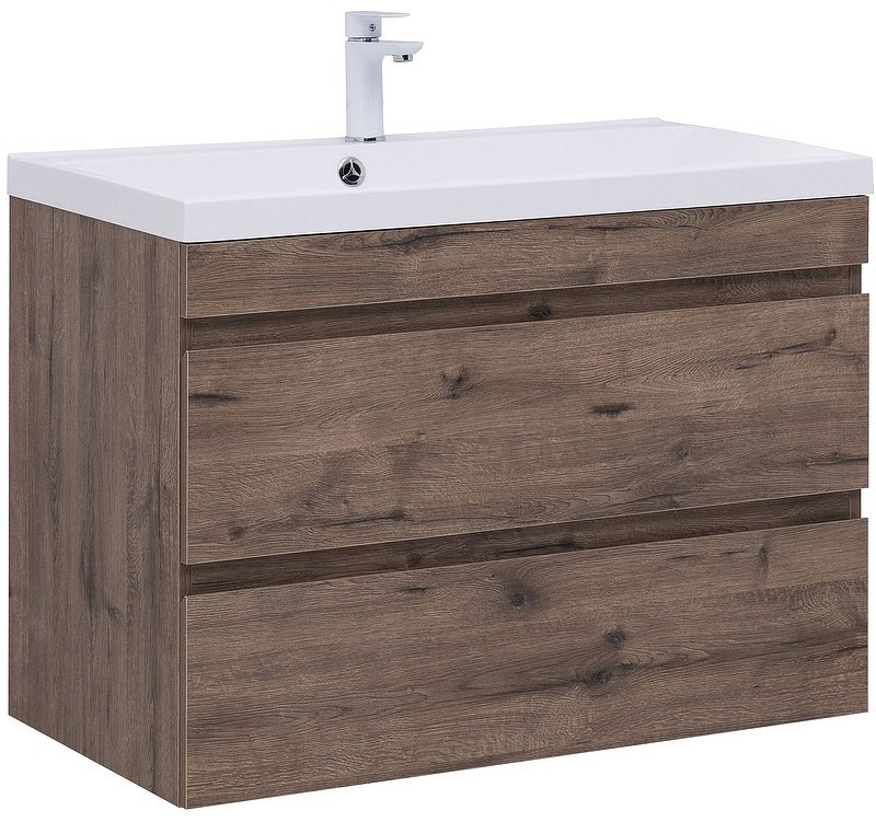 Тумба с раковиной KABINKA.KZ 334193, 89x61x47.2 см, коричневый купить,NaN