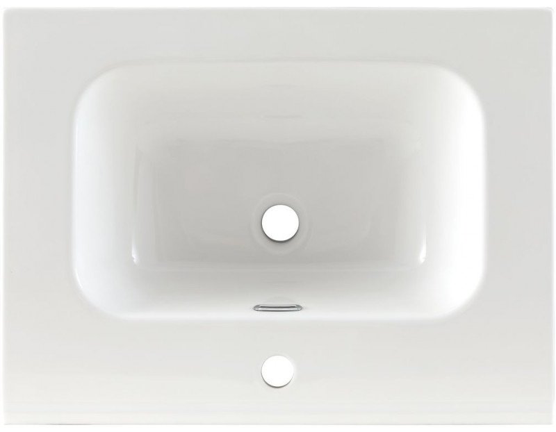Тумба с раковиной KABINKA.KZ Flat 60 335422, 60x63.7x45.5 см, белый купить,NaN