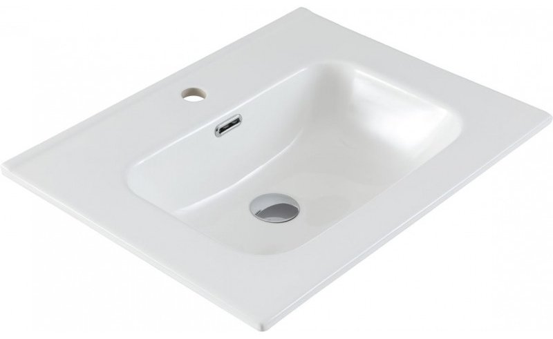 Тумба с раковиной KABINKA.KZ Flat 60 335422, 60x63.7x45.5 см, белый купить,NaN