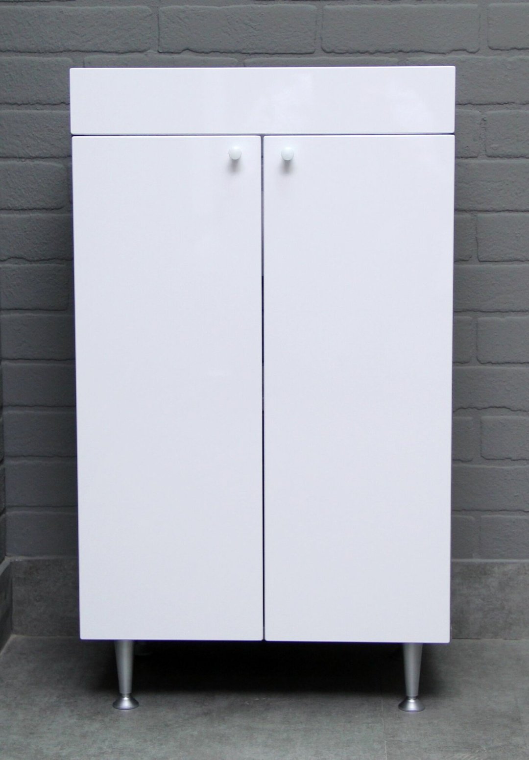 Тумба с раковиной KABINKA.KZ Como 50 DP2616T, 56.8x82x43.4 см, серый купить,NaN