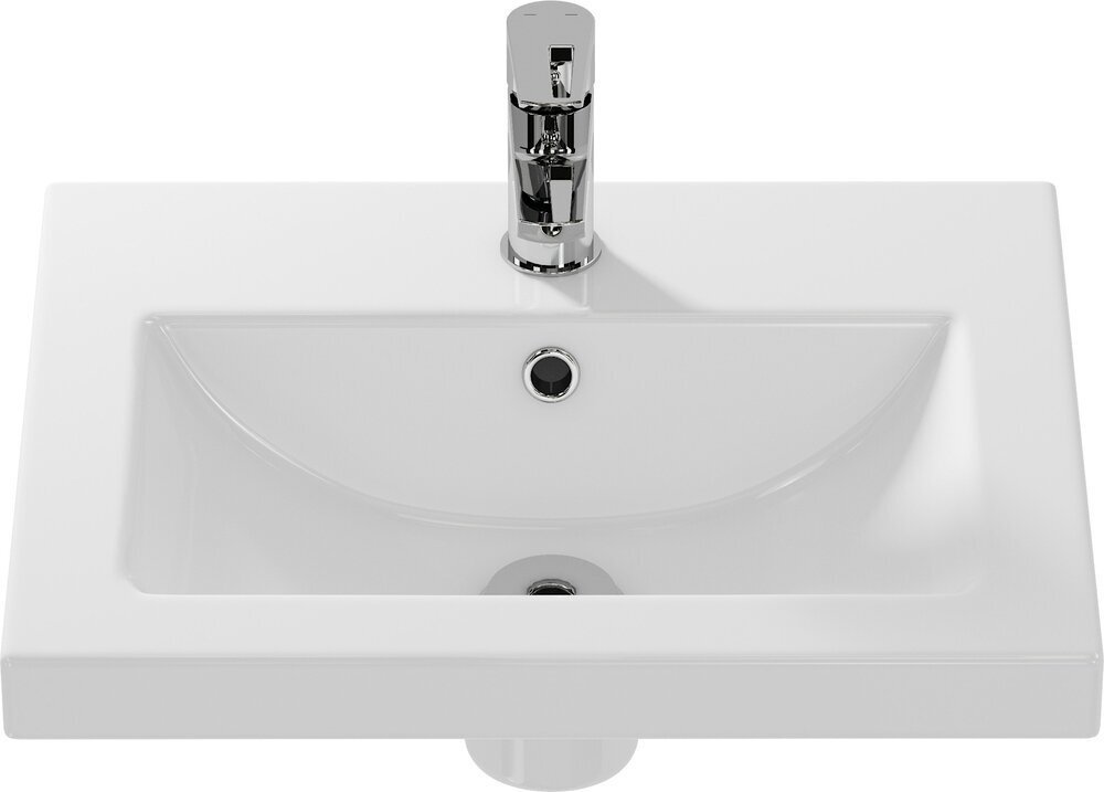 Тумба с раковиной KABINKA.KZ Como 50 DP2616T, 56.8x82x43.4 см, серый купить,NaN