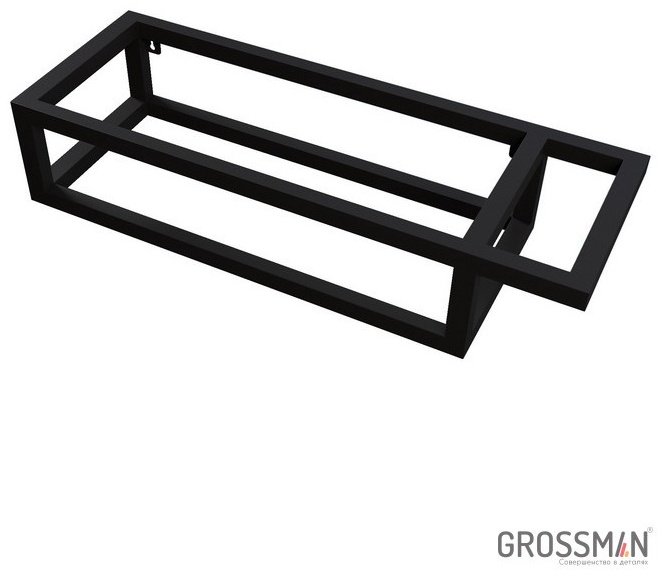 Тумба с раковиной Grossman "МЕТРИС-50 см", 50x13x21 см, черный купить,NaN