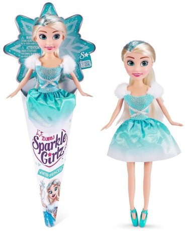 Кукла Sparkle Girlz Зимняя Принцесса в голубом 1316845, 26 см купить,NaN