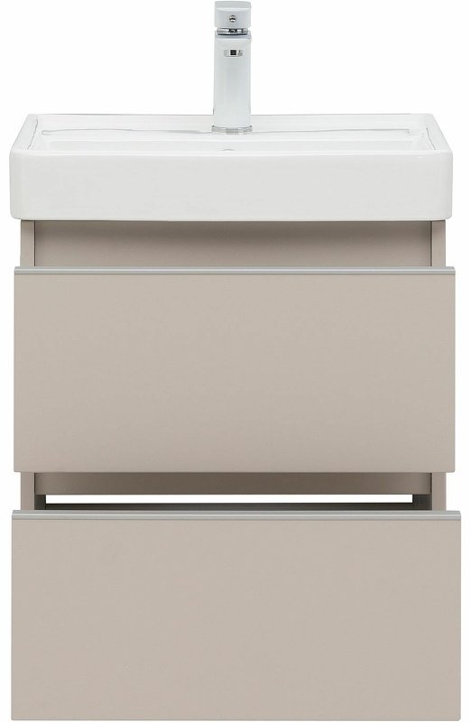Тумба с раковиной KABINKA.KZ Вега 50 329582, 48.4x50.2x40 см, бежевый купить,NaN