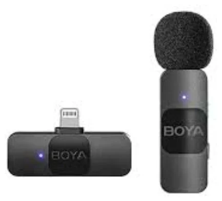 Микрофон Boya BY-V1 Black купить,NaN