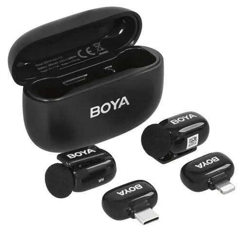 Микрофон Boya BOYAMINI-12 Black купить,NaN