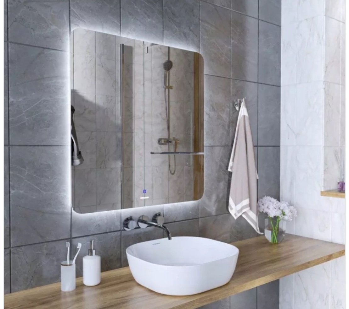Зеркало настенное Grossman 80x80 см купить,NaN
