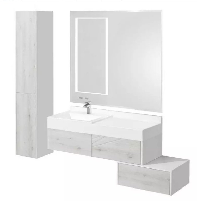 Зеркало настенное Акватон 120x110 см купить,228700