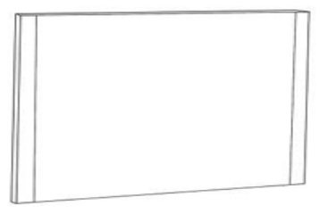 Зеркало настенное Lindis 60x80 см купить,NaN