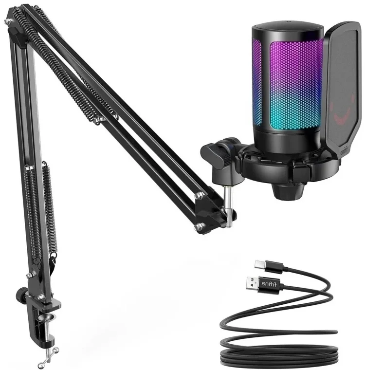 Микрофон Fifine A6T Black купить,35000
