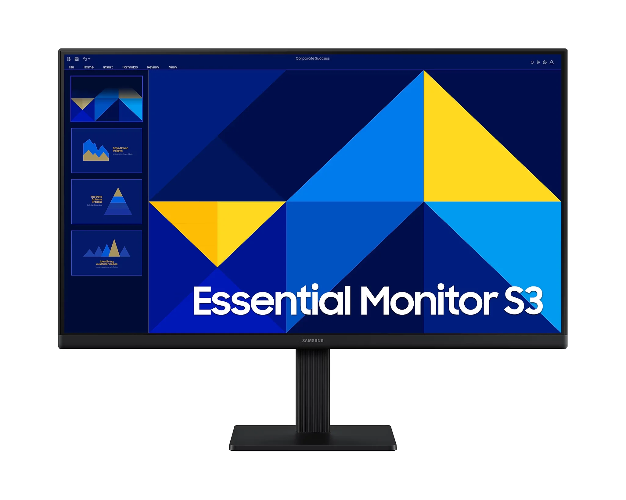 Монитор Samsung 24" LS24D304GAIXCI Black