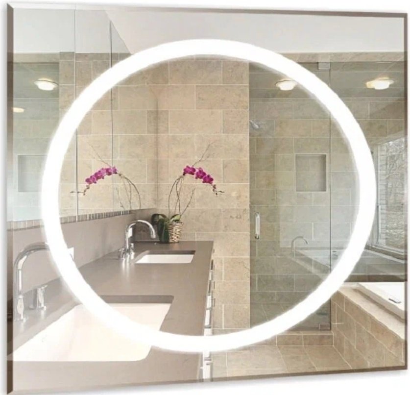 Зеркало настенное Mixline 70x70 см