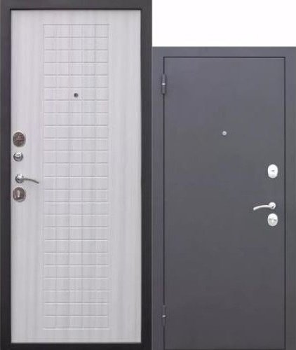 Входная дверь ЦИТАДЕЛЬ Гарда Муар Дуб Сонома 2050x960 мм, сталь, левая купить,NaN