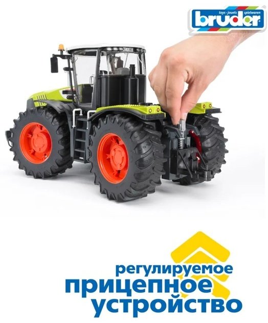 Трактор Bruder Claas Xerion 5000 зеленый