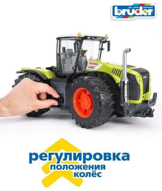 Трактор Bruder Claas Xerion 5000 зеленый купить,NaN
