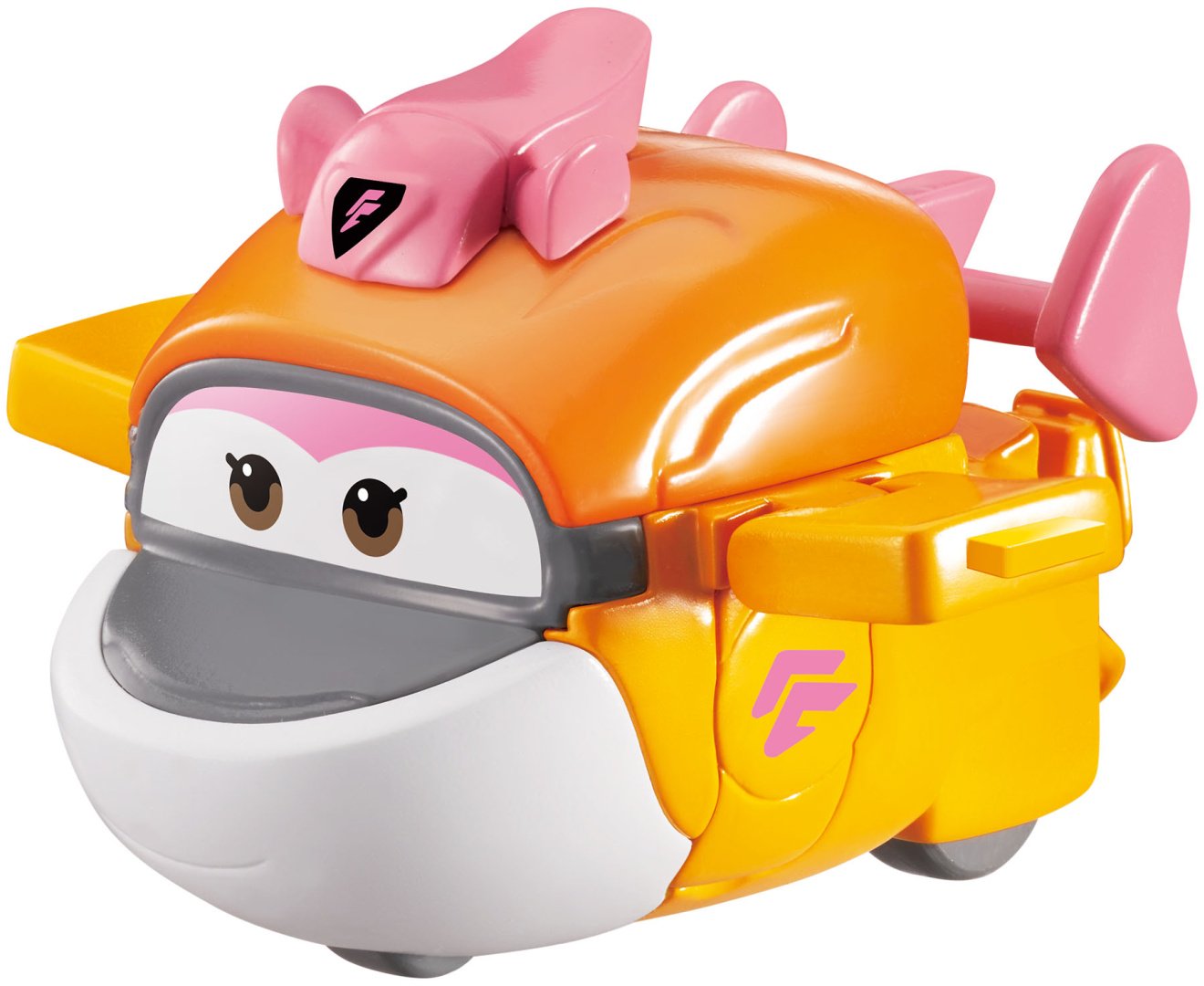 Трансформер Super Wings Мини-трансформер Тики (8 сезон), Супер Крылья, высота 4 см