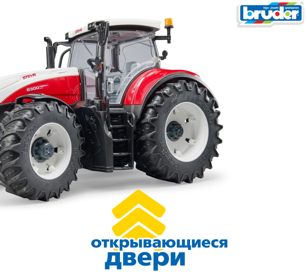 Спецтехника Bruder Трактор Steyr 6300 Terrus CVT мультиколор