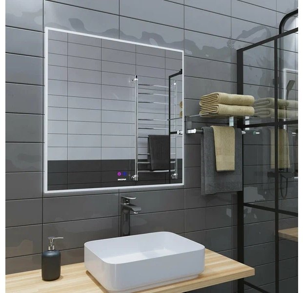 Зеркало настенное Grossman 80x80 см купить,NaN