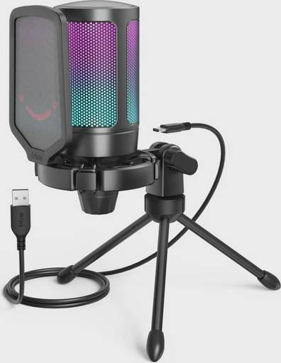 Микрофон Fifine A6V Black