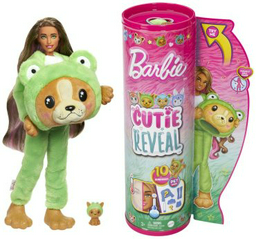 Кукла-модель Barbie Cutie Reveal. Игровой набор Собака в Лягушке HRK240, 27 см