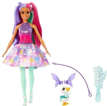 Кукла-модель Barbie Fairytale Touch of magic HLC35, 28 см аксессуары в комплекте