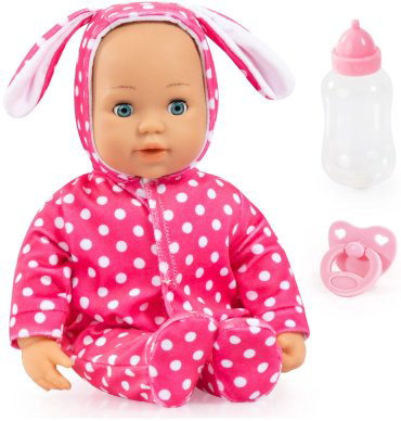 Пупс Bayer Dolls Первые звуки 93822AB, 38 см