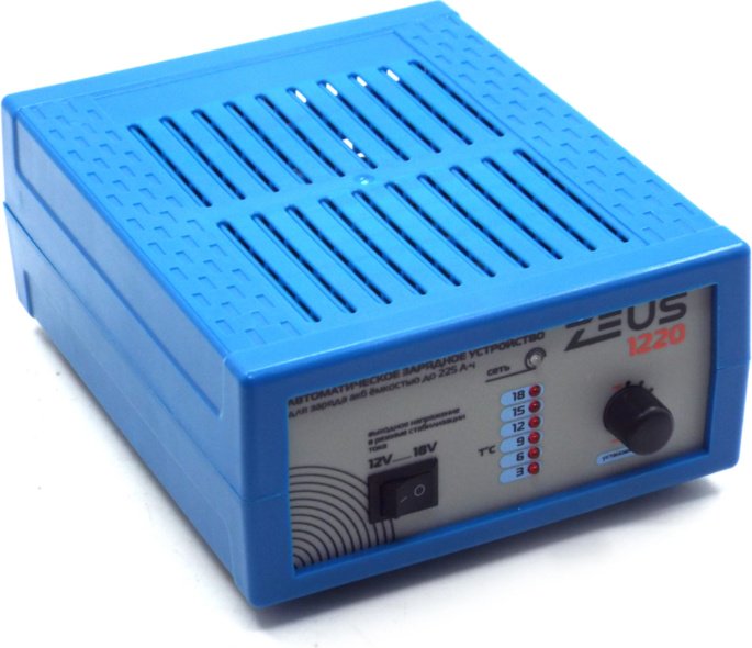 ZEUS зарядное устройство ZEUS 1220 12В/18В 18А купить,NaN