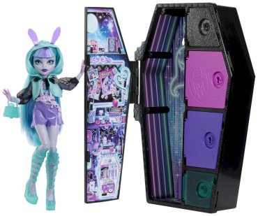 Кукла-модель Monster High Neon Frights Твайла HNF820, 27 см купить,NaN