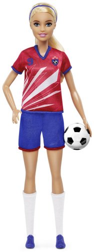 Кукла-модель Barbie I Can Be Футболистка HCN170, 27 см