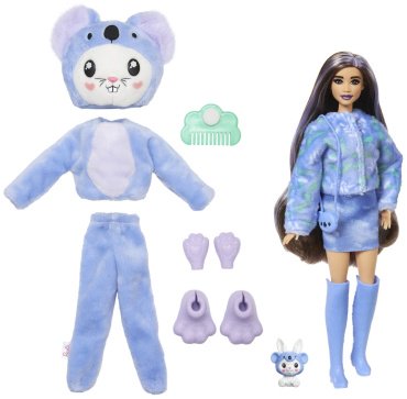 Кукла-модель Barbie Cutie Reveal. Игровой набор Кролик в Коале HRK260, 27 см