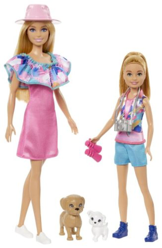 Кукла-модель BARBIE Барби и Стэйси HRM090, 27 см