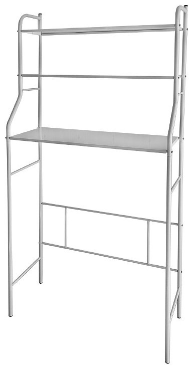 Стеллаж над стиральной машиной Исток, 68.5x26x156 см, белый купить,11999
