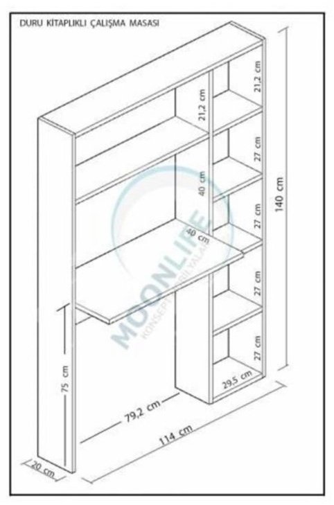 Стол компьютерный с надстройкой ADKmebel 1001СС UB 114х40x140см белый купить,NaN