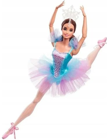 Кукла коллекционная Barbie Балерина HCB87, 28 см, мультиколор