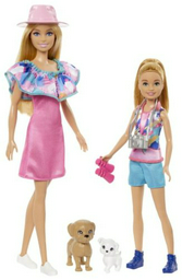 Кукла-модель BARBIE Барби и Стэйси HRM090, 27 см