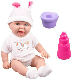 Пупс Kaifan Toys Кукла пупс 66814F, 34 см аксессуары в комплекте