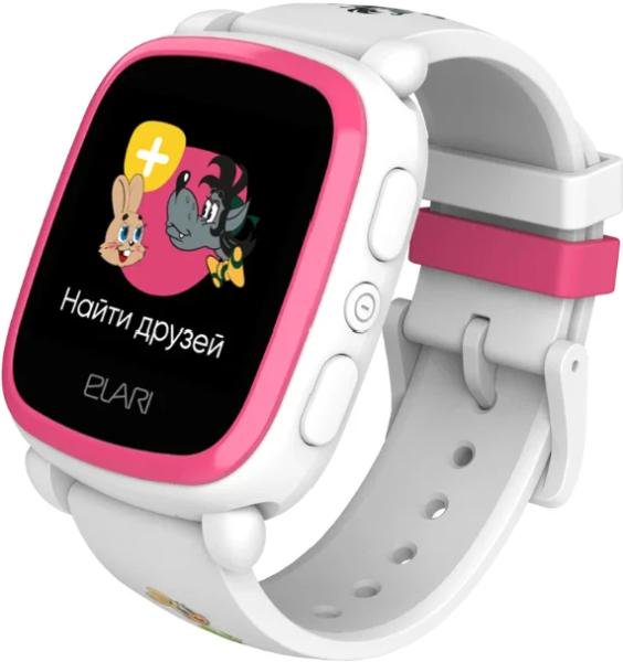 Смарт-часы Elari Kidphone Ну Погоди White купить,NaN