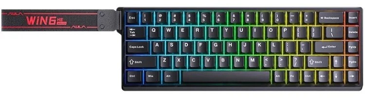 Клавиатура AULA WIN68HE Black