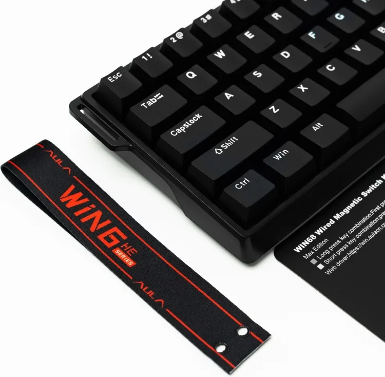 Клавиатура AULA WIN68HE Black купить,0