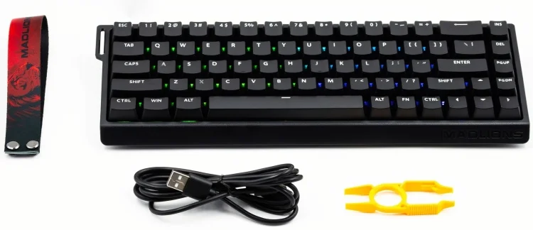 Клавиатура FGG MAD 68 HE RGB Black - ForteMarket Клавиатура FGG MAD 68 HE RGB Black купить,0
