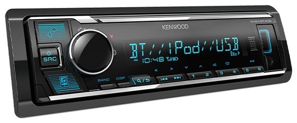 KENWOOD KMM-BT408 1 DIN универсальная купить,NaN