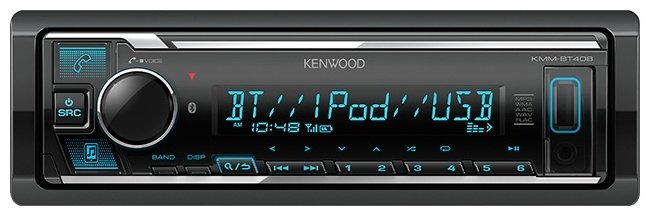 KENWOOD KMM-BT408 1 DIN универсальная купить,NaN