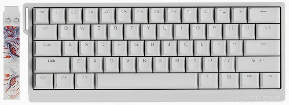  Клавиатура FGG MAD 60 HE RGB White