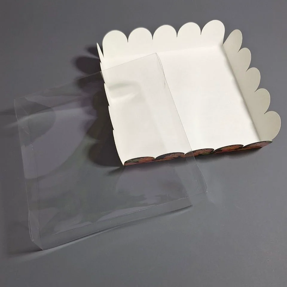 Коробка Box.kz Цветы 20х20х4,5 см 5 шт
