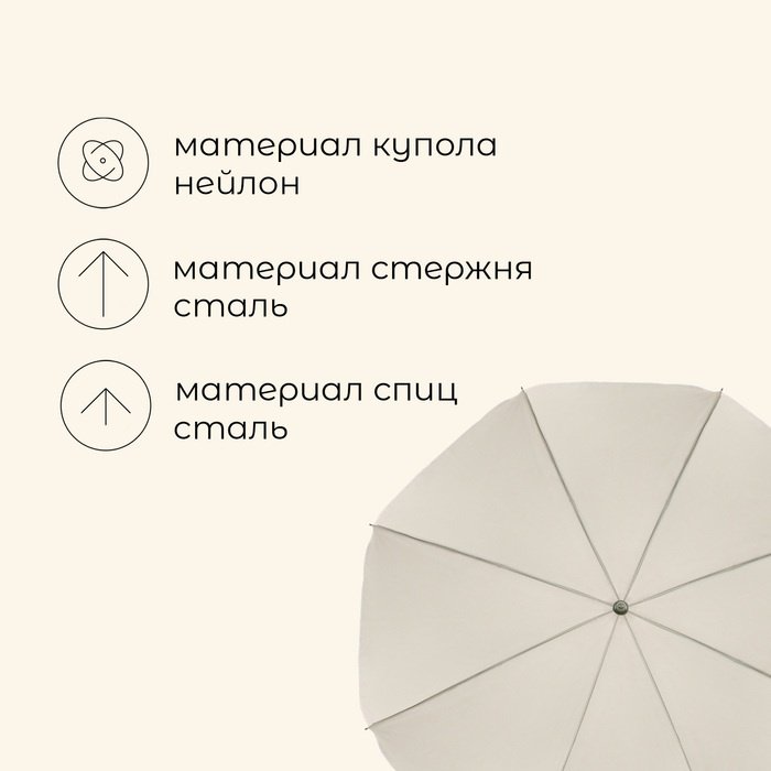 Зонт Maclay пляжный 10139744 170 см купить,NaN